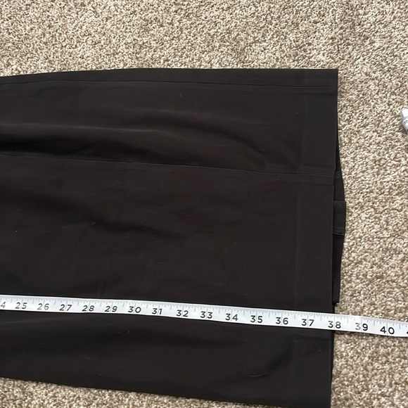 Banana Republic Black Square Neck 3/4 Sleeve Business Casual Sheath Dress Size 0 - Picture 8 of 8